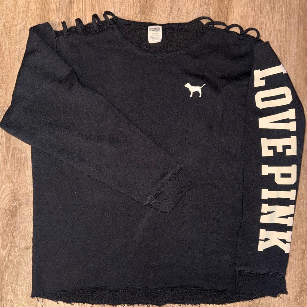 Black Love Pink Sweatshirt